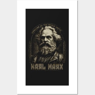 Karl Marx - Workers of the world unite Posters and Art